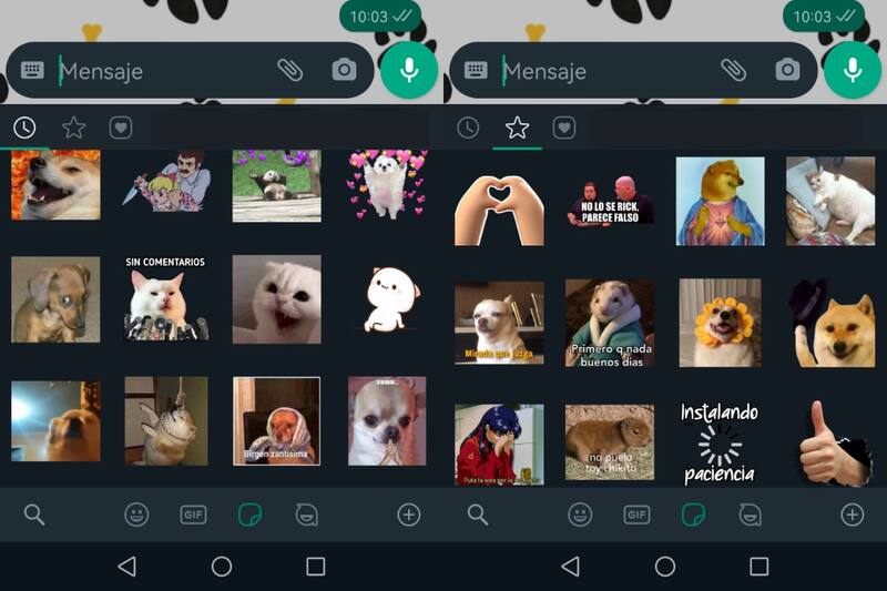 Los stickers funcionan como una manera entretenida de comunicarse. Créditos: En La Hora