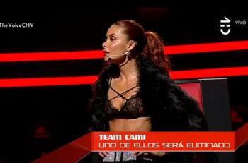 "¿Hay algún corte comercial?": Cami vivió chascarro en medio de la tensa eliminación en "The Voice Chile"