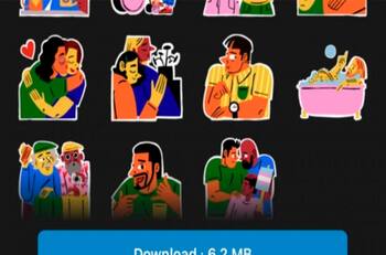 WhatsApp estrenó nuevos stickers para celebrar el mes del orgullo