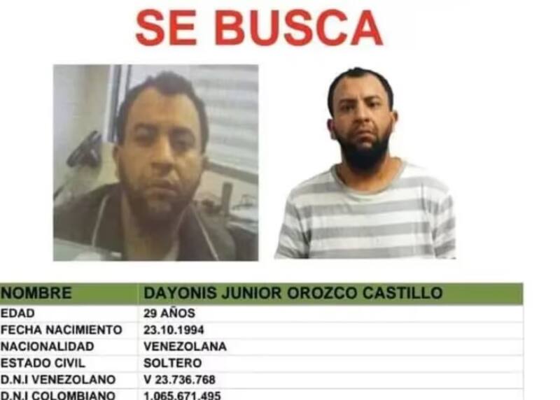 Se creía que el sospechoso estaba en Ecuador, más exactamente en la provincia de El Oro.