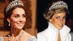 De esta manera Kate Middleton rinde homenaje a la princesa Diana en dos emotivos actos conmemorativos