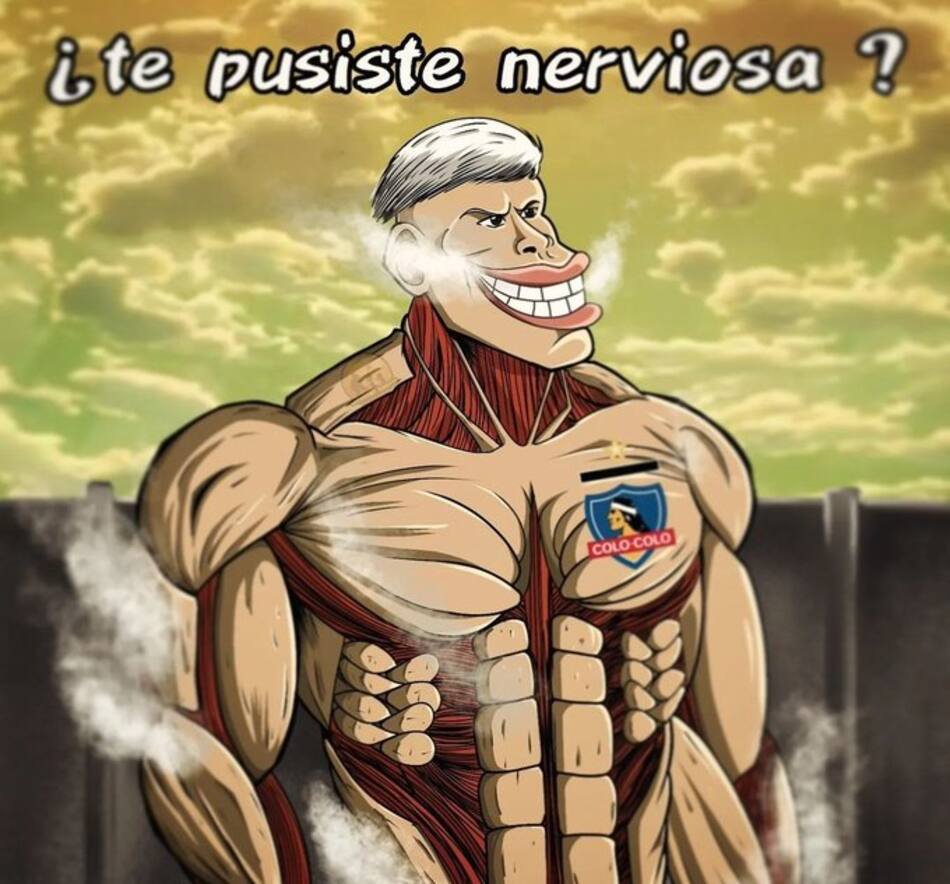 Meme tras el triunfo de Colo Colo ante Audax Italiano en el Monumental.