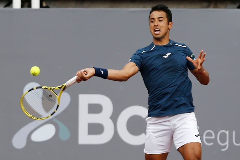 El último escollo de Garin en la qualy de Australia. Foto:
Marcelo Hernández/Photosport