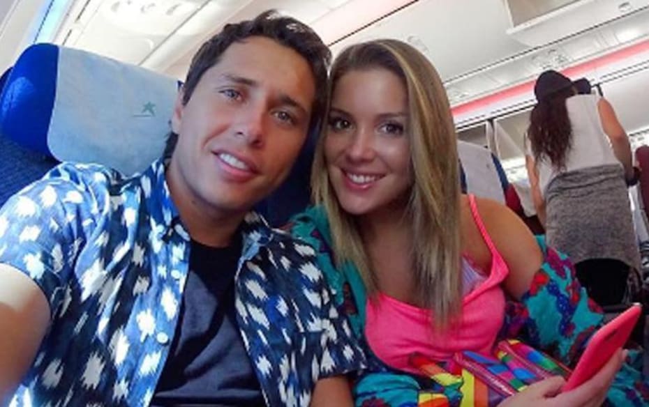 El animador estuvo en pareja con la modelo.