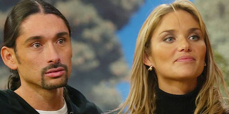 Kenita Larraín y Marcelo Ríos.