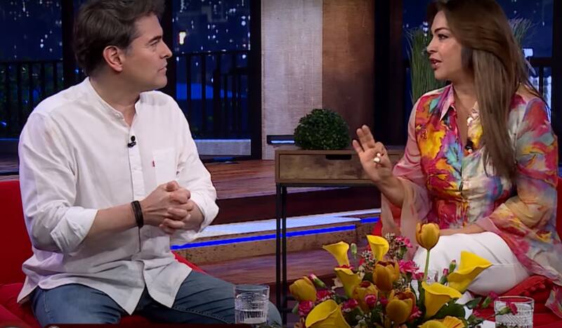 La molestia de Marlen Olivari con Sebastián Jiménez en “Tal Cual”