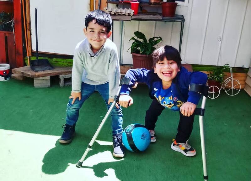 Martín y Benjamin, hijo y hermano de Samuel Maldonado.