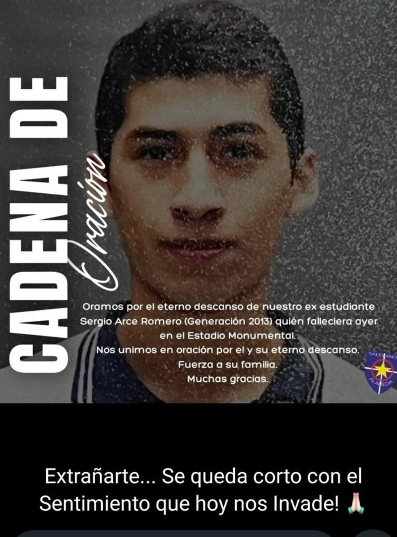 La diputada despidió a su hermano fallecido en el Estadio Monumental durante el Superclásico