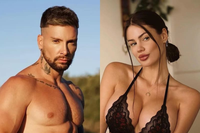 Luis Mateucci y Monika Kinga tuvieron un fugaz amor.