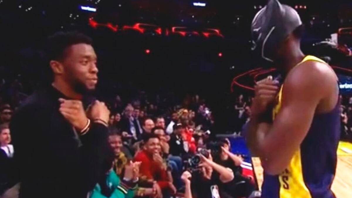 El día que Victor Oladipo usó la máscara de Black Panther