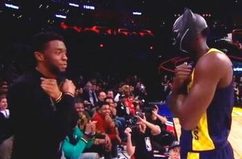 El día que Victor Oladipo usó la máscara de Black Panther
