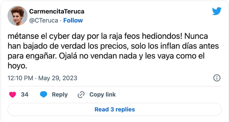 CyberDay 2023: Usuarios molestos por falta de ofertas reales.
