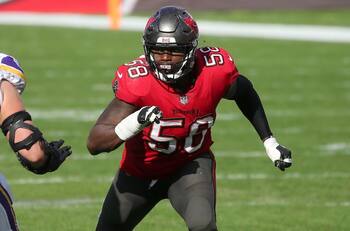 Campeones Buccaneers perdieron estrella por resto del año