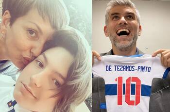 El cariñoso saludo de Joaquín, hijo de Fran García-Huidobro, a Manuel de Tezanos por su paternidad