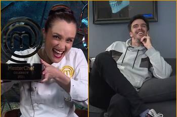 "Mi amor, tienes olor a premio": Sebastián Undurraga, pololo de Begoña Basauri, vaticinó la victoria de la actriz en "MasterChef Celebrity"