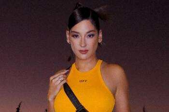 Los hizo caminar por minutos: Kel Calderón realizó entretenida actividad por Pascua con su pareja, Renzo Tissinetti y su madrina, Nancy Huenupe