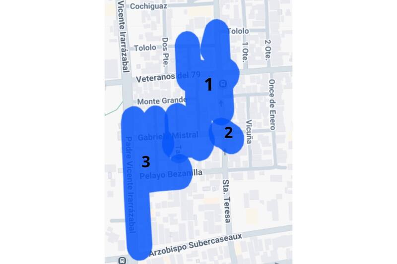Estos cortes fueron avisados por la propia empresa eléctrica.
Créditos: Enel.