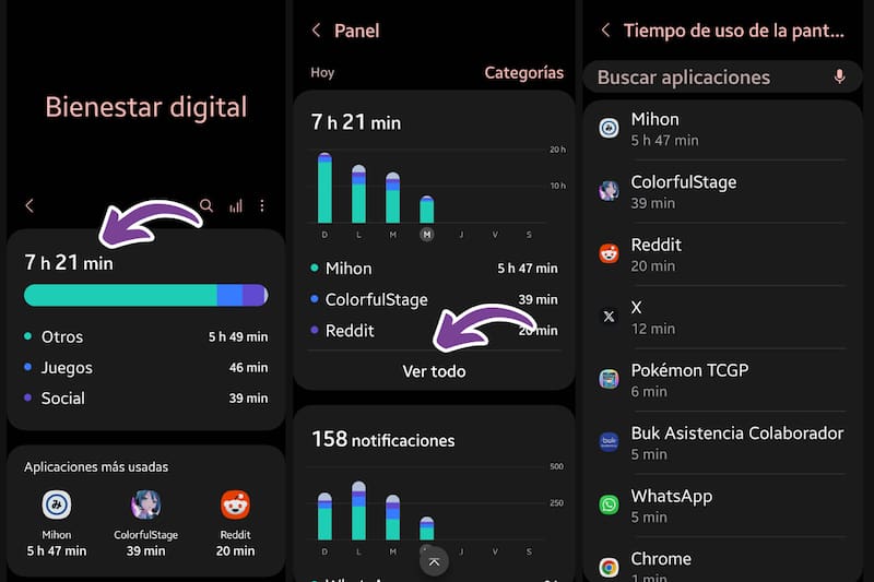 Esta opción está disponible solo para Android.