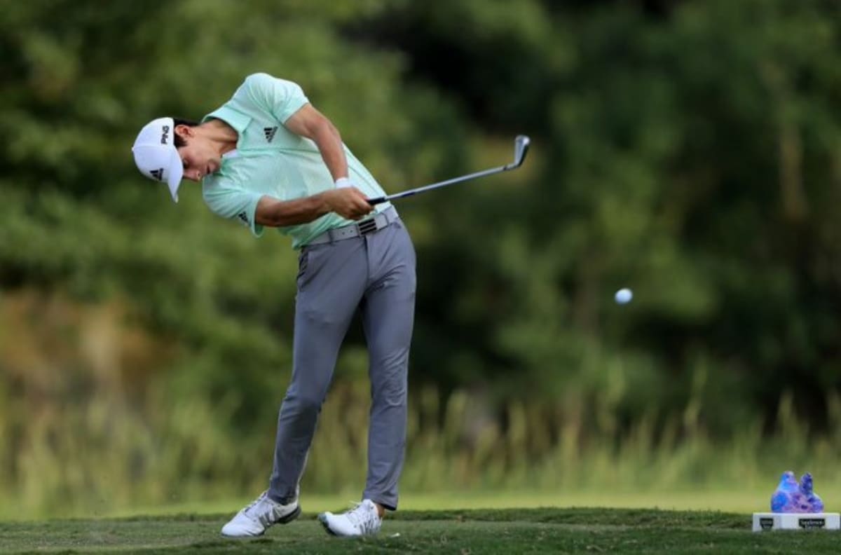 Al igual que Mito Pereira: Joaquín Niemann no pudo brillar en su debut en el Travelers Championship