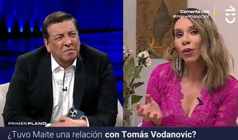 Cecilia Gutiérrez explicó cómo surgió el rumor del supuesto romance entre Maite Orsini y Tomás Vodanovic. Créditos: Pantallazo CHV