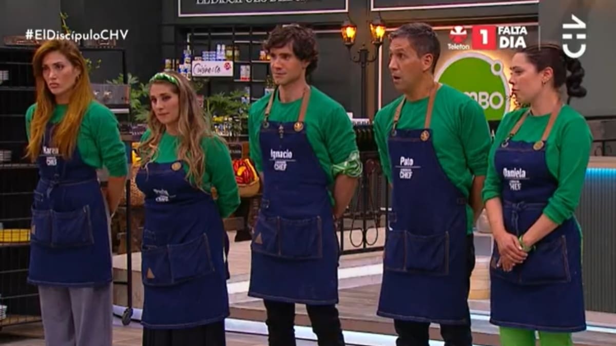"No quiero que te vayas": Daniela Aránguiz no contuvo la emoción en despedida de Ignacio Garmendia de "El Discípulo del Chef"
