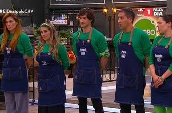 "No quiero que te vayas": Daniela Aránguiz no contuvo la emoción en despedida de Ignacio Garmendia de "El Discípulo del Chef"