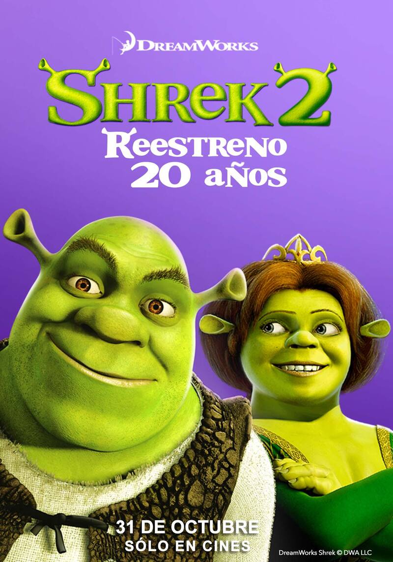 Shrek 2 prepara su reestreno