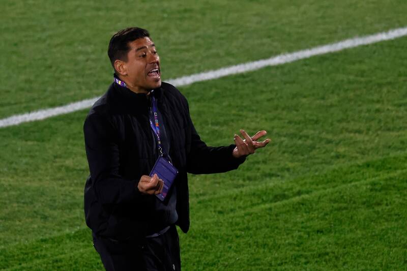 Entre el Campeonato Sudamericano y el Mundial Sub 20, el DT tiene solo un 25,6% de rendimiento. Foto: Agencia Aton