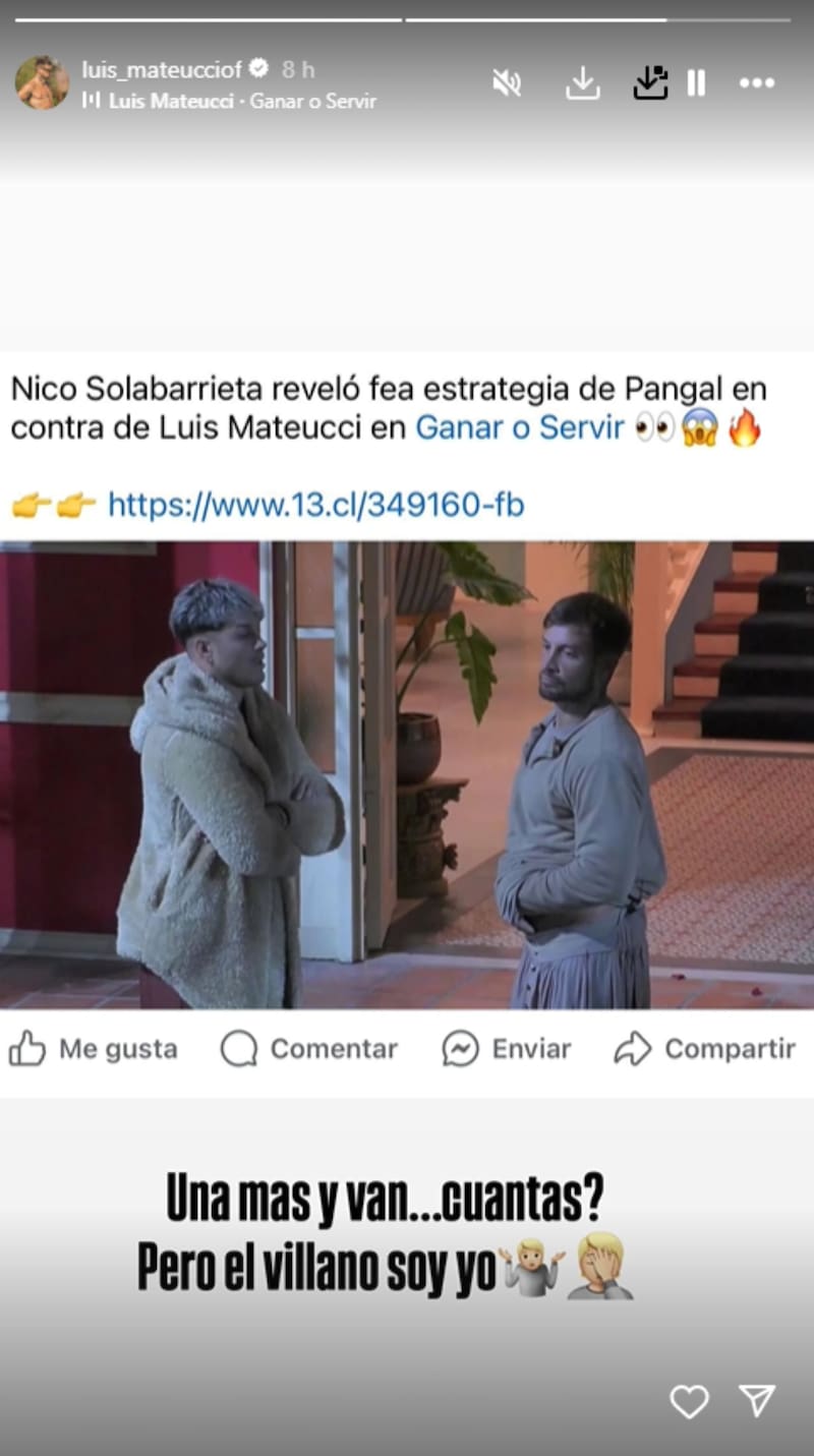 Luis Mateucci contra Pangal