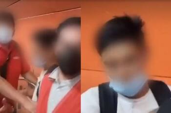 VIDEO | Acusan a hombre de agredir a mujer en Metro Plaza de Armas: Lo detuvieron y golpearon