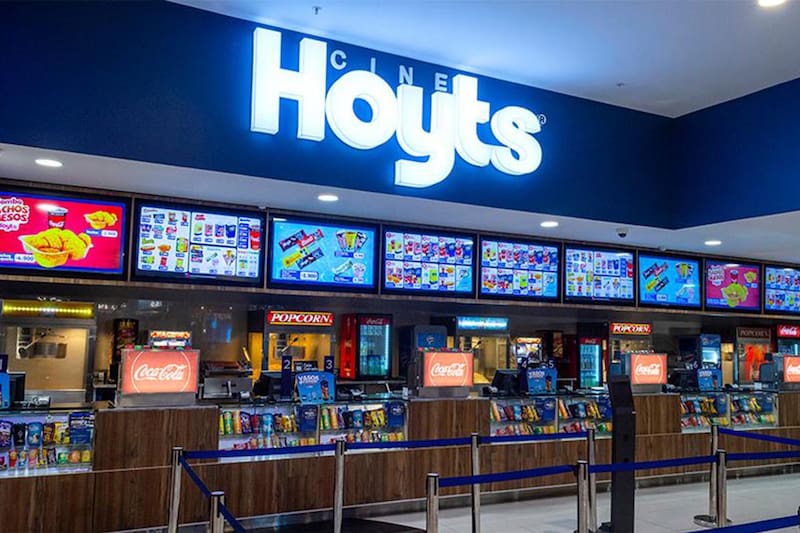 El Cine Hoyts actualmente se conoce como Cinépolis.