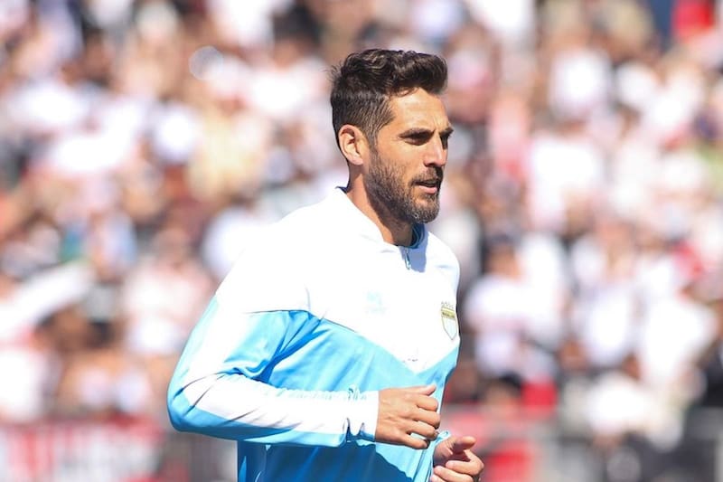 Joaquín Larrivey es seguido por Santiago Wanderers. Foto: Magallanes.