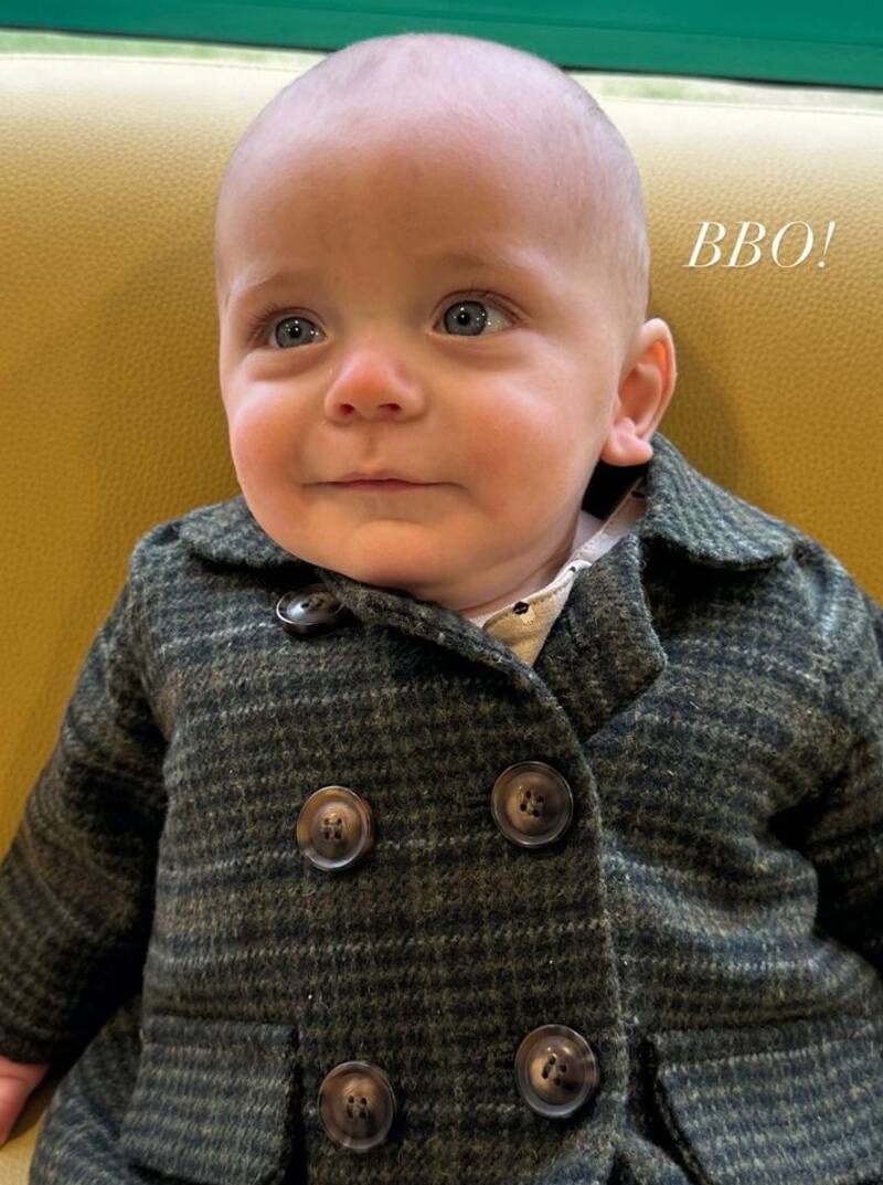 Borja cumplió 6 meses este 2 de agosto. Créditos: Instagram