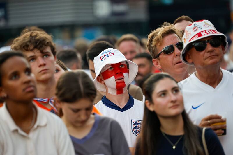 Hinchas de la Eurocopa. EFE