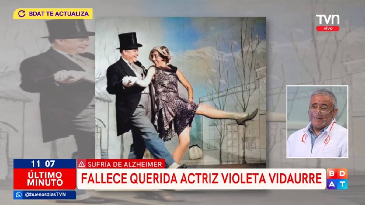 Doctor Ugarte lamenta la muerte de Violeta Vidaurre, quien fue colega de su padre: "Ella siempre cercana y cariñosa"