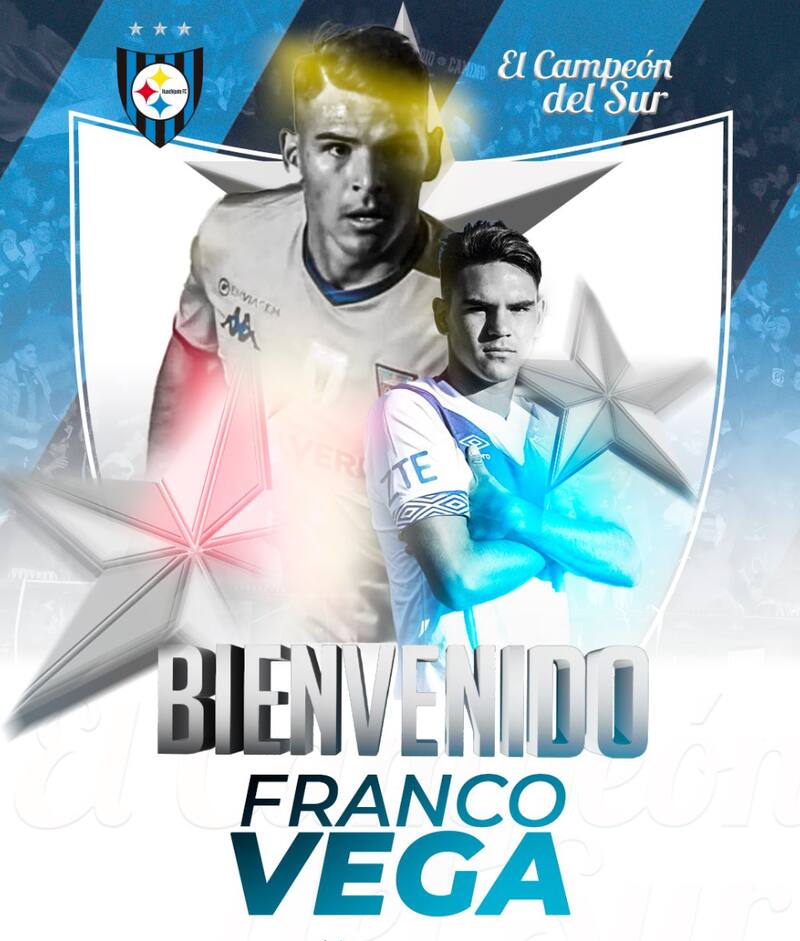 Franco Vega jugará cedido por un año en Huachipato.