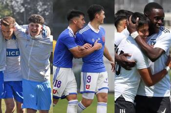 Colo Colo, la U y la UC como protagonistas: así se jugarán las finales del Torneo Clausura en el Fútbol Formativo