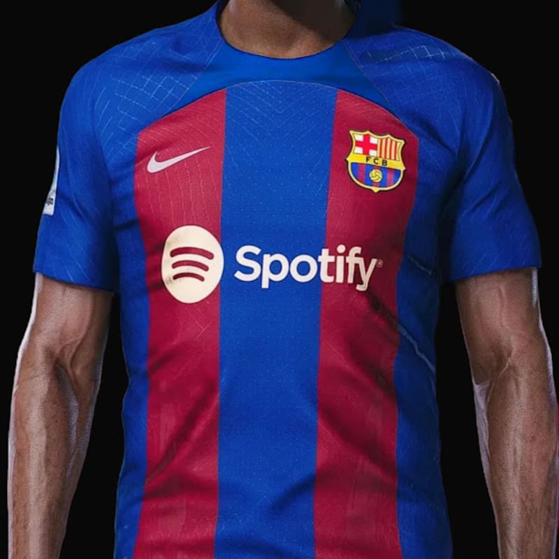 Posible camiseta 2023-24 de los "Culés"