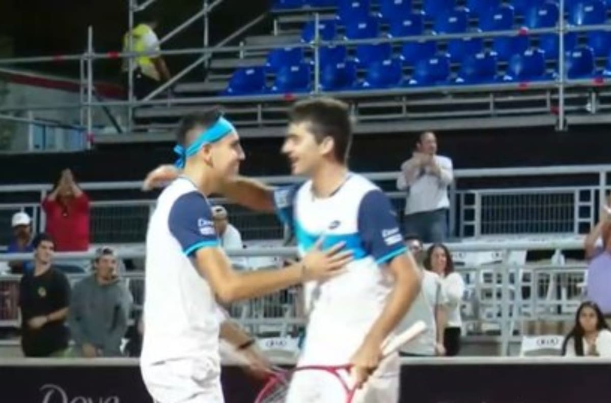 Alejandro Tabilo y Tomás Barrios triunfaron en los octavos del ATP de Santiago en dobles