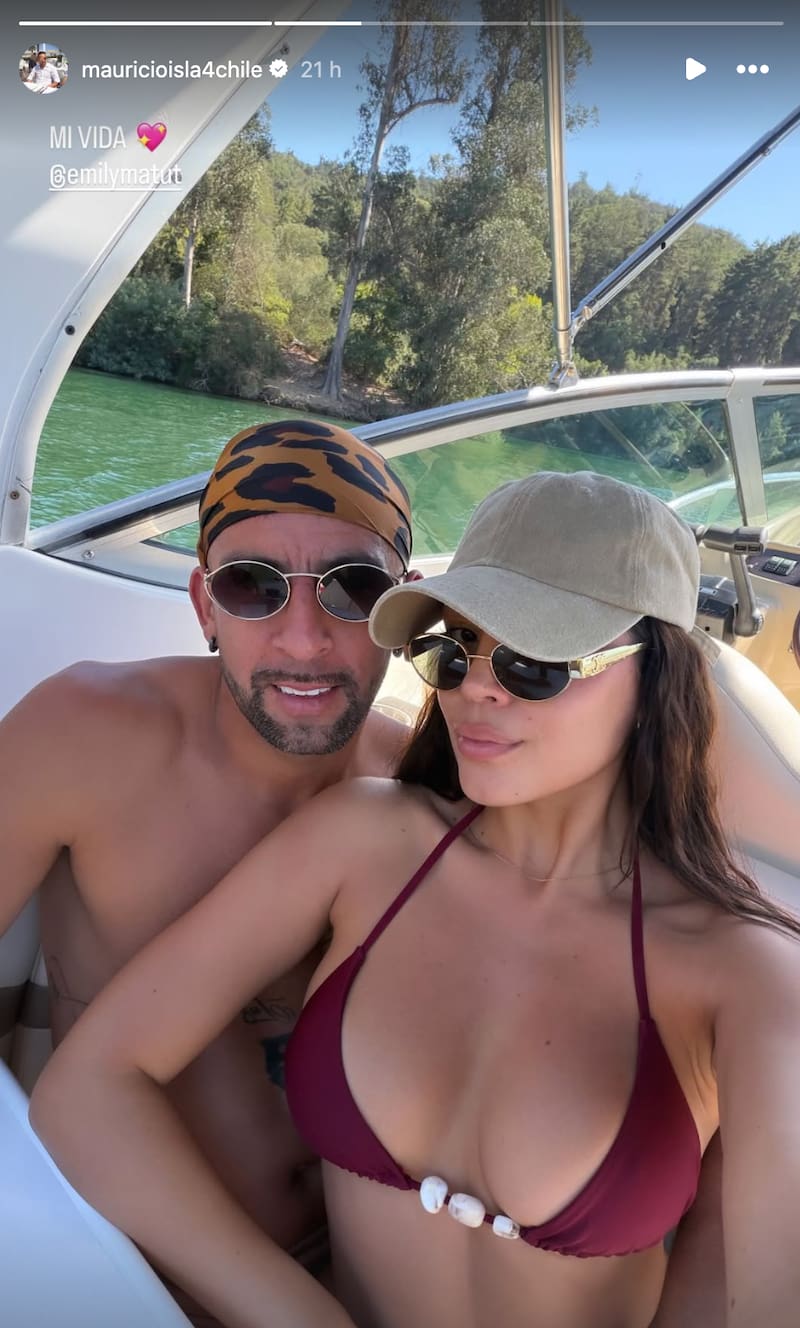 El defensor en sus nuevas vacaciones.