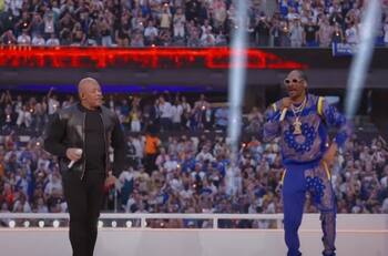 Super Bowl 2022: El show de medio tiempo con un homenaje al rap que acaparó los aplausos de la audiencia