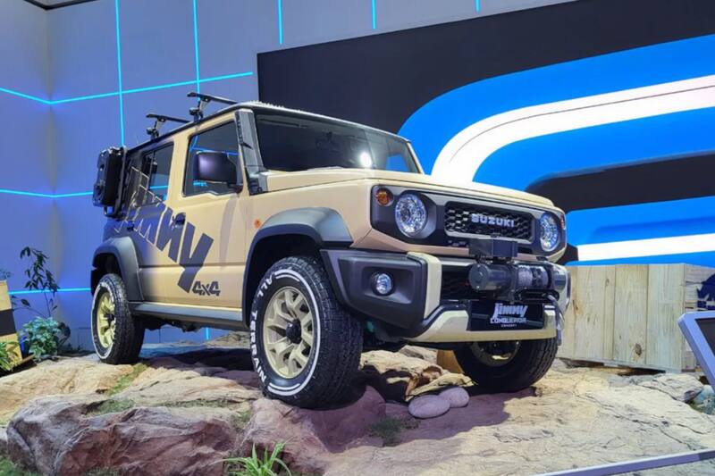 El Suzuki Jimny Conqueror Concept se presentó en el Salón de India