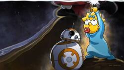 "Los Simpson" se unen a la celebración del Día de "Star Wars" con inesperado crossover protagonizado por Maggie