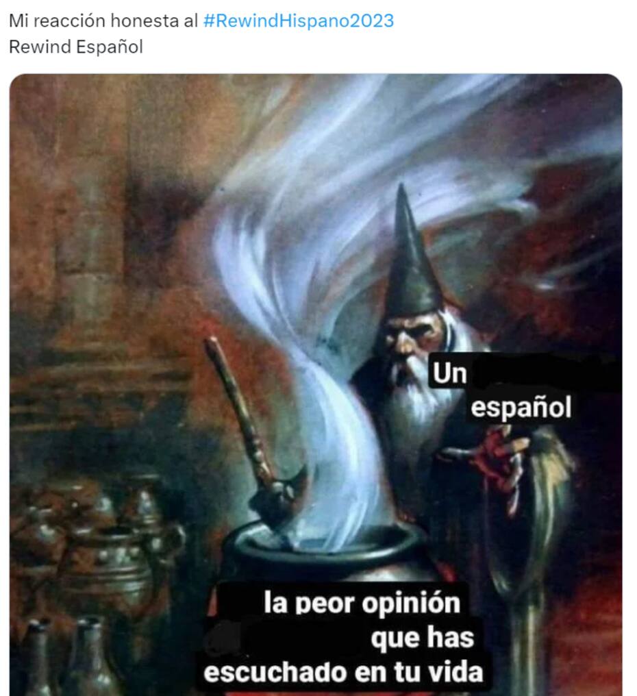 Memes y reacciones que generó el Rewind Hispano 2023