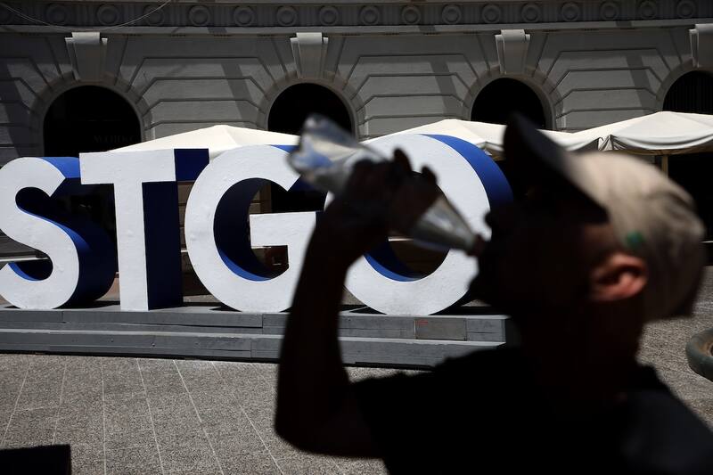 Hasta los 31° podrían llegar las máximas en la Región Metropolitana.