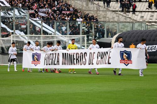 Los homenajes del fútbol chileno por la tragedia de la mina El Teniente