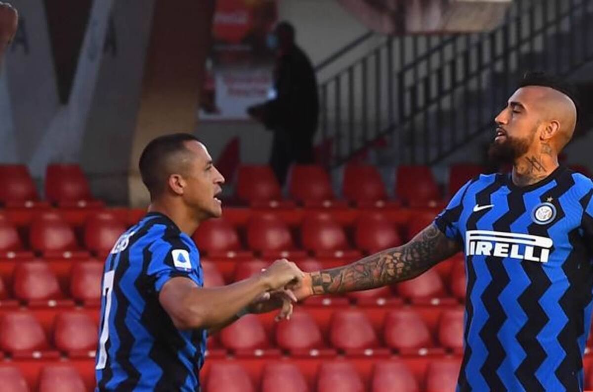 A frenar a la "Juve": La ruta del Inter de Arturo Vidal y Alexis Sánchez de cara al Scudetto