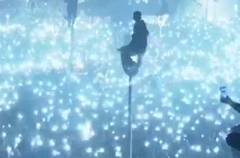 VIDEO | Como fiesta electrónica: hinchas del Trabzonspor celebraron el título con las luces de sus teléfonos