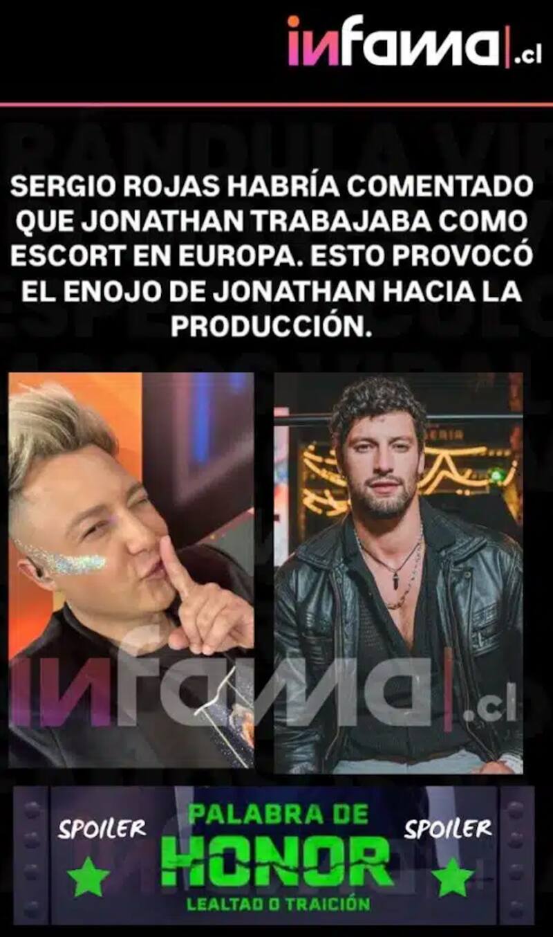 Infama reveló la primera pelea entre dos participantes de "Palabra de Honor".