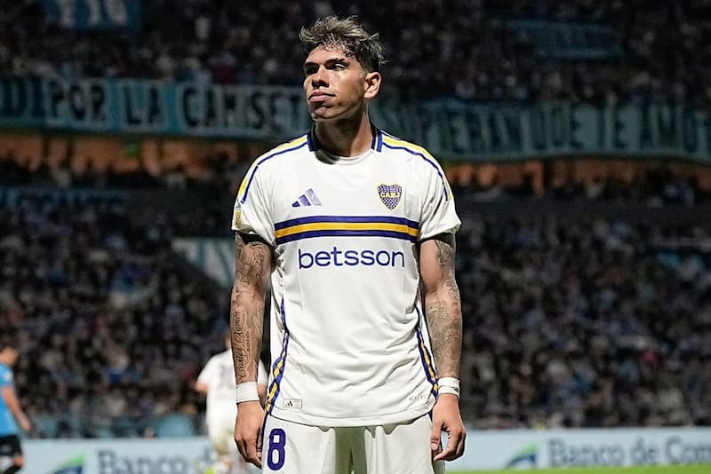 , delantero de Boca Juniors.